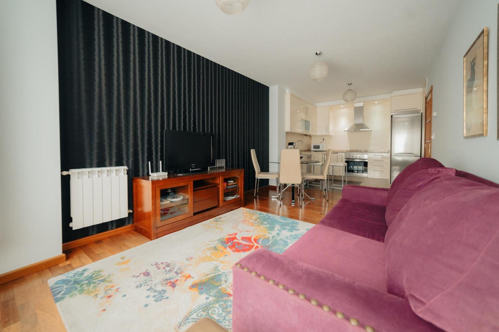Moderno Apartamento En El Camino De Fisterra Negreira Luaran gambar